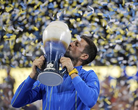 Djokovic outlasts Alcaraz for Cincinnati Open title win .
